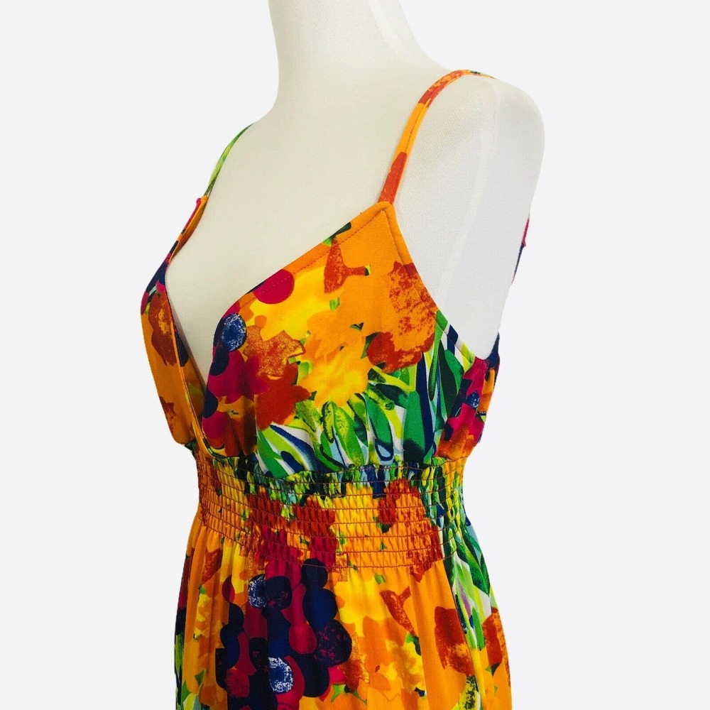 Stevie & Lindsay Maxi Sundress Long V-Neck Pullover